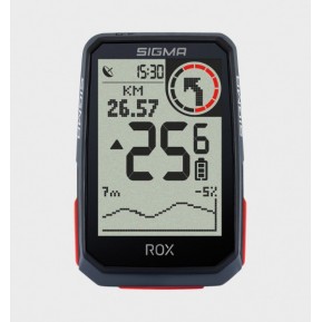Велокомп'ютер GPS ROX 4.0 Black Sigma Sport Фото №1